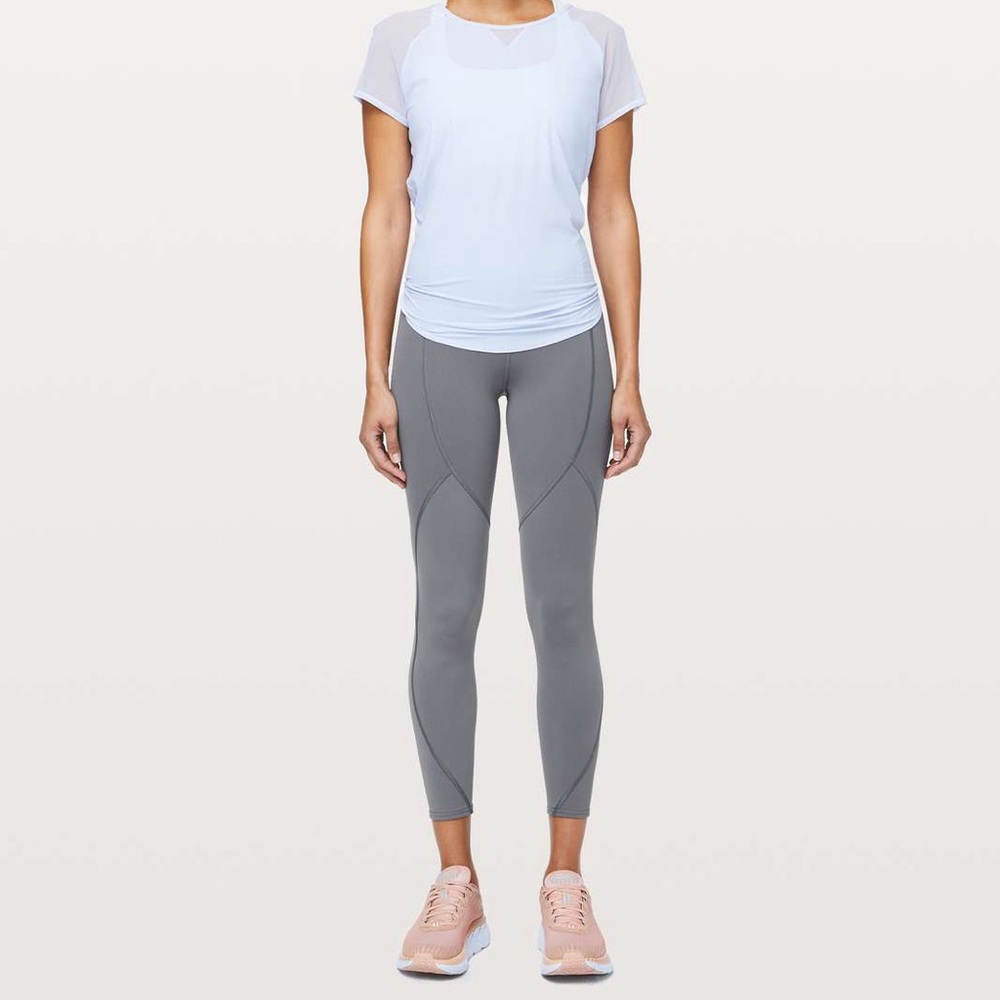 Lululemon To The Beat Tight *24" - Size 4 - Titanium